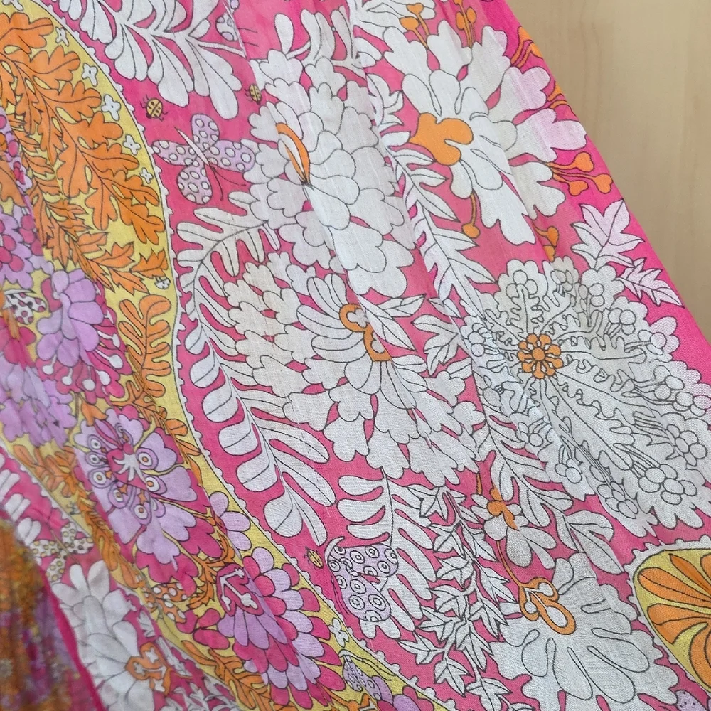 Vera Pink and Orange Scarf, 20